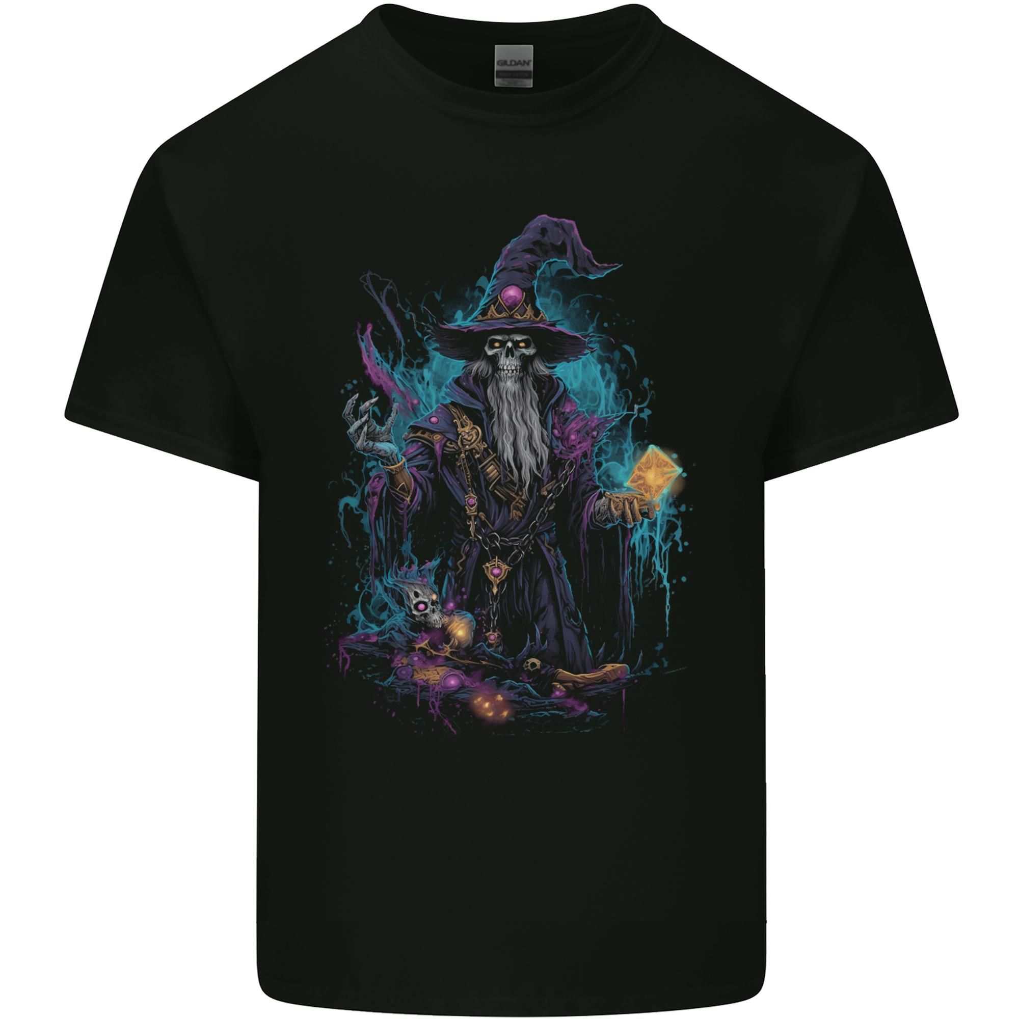 Fantasy Wizard Warlock 6 Unisexs Light Cotton TShirt S