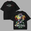 Hades 2 Melinoe Koszulka z Podwójnym Nadrukiem w Stylu Vintage - Hołd dla Gry Indie