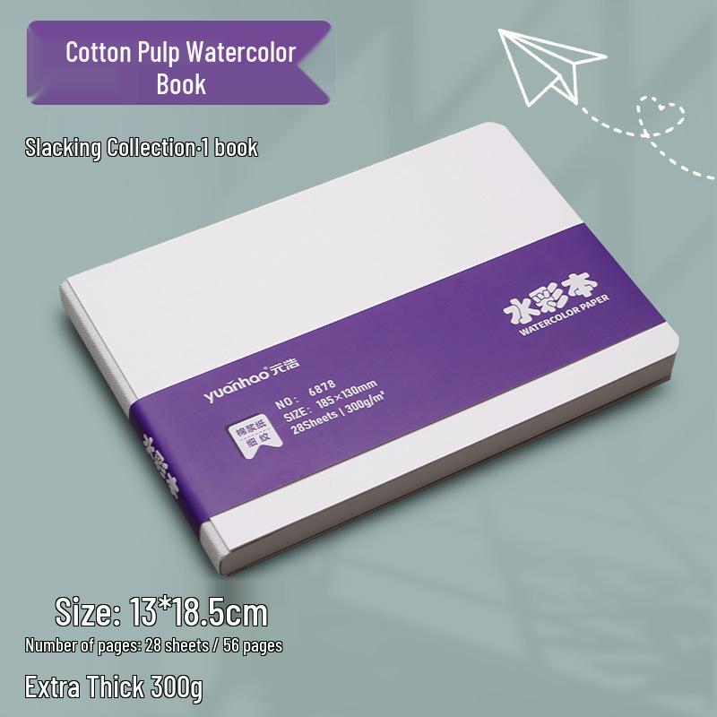 Yuanhao Portable Square Mini Sketchbook: Tear-Resistant, Thickened Fidget Collection