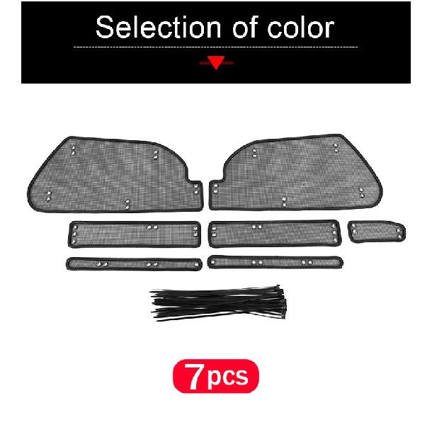 For Toyota Highlander XU70 Kluger 2020 2021 2022 2023 2024 Car Front Grille Insect Screen Modification Part Accessories