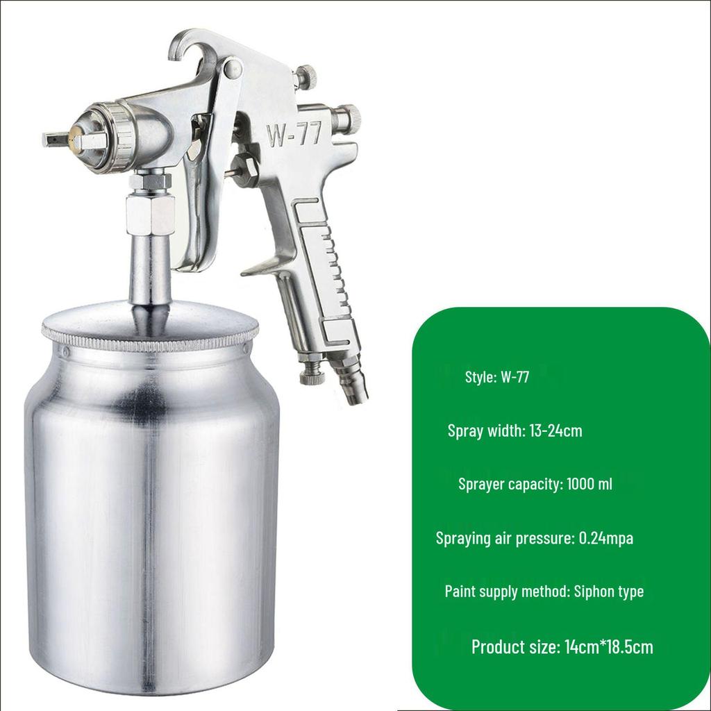 High Atomization Pneumatic Paint Sprayer for Leather, Furniture, and Automotive Water-Based Paints