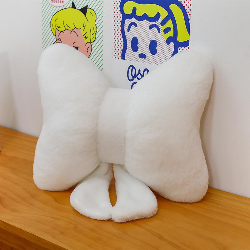 

Однотонная подушка-бант, подушка для дивана, подушка для стула, подушка для автомобиля, подушка для головы, девочка, сердце, подарок на День святого Валентина, обмен подарками 32 * 38Cm 0.35kg