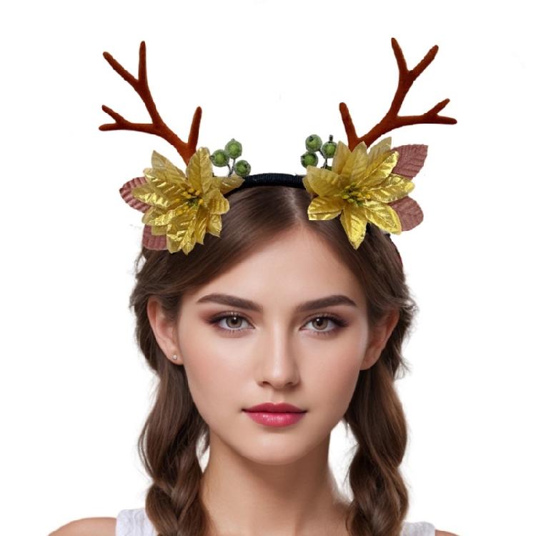 Antlers Hair Hoop for Women and Girls Stylish Accessory for All Occasion Multipurpose Headband Photo Props