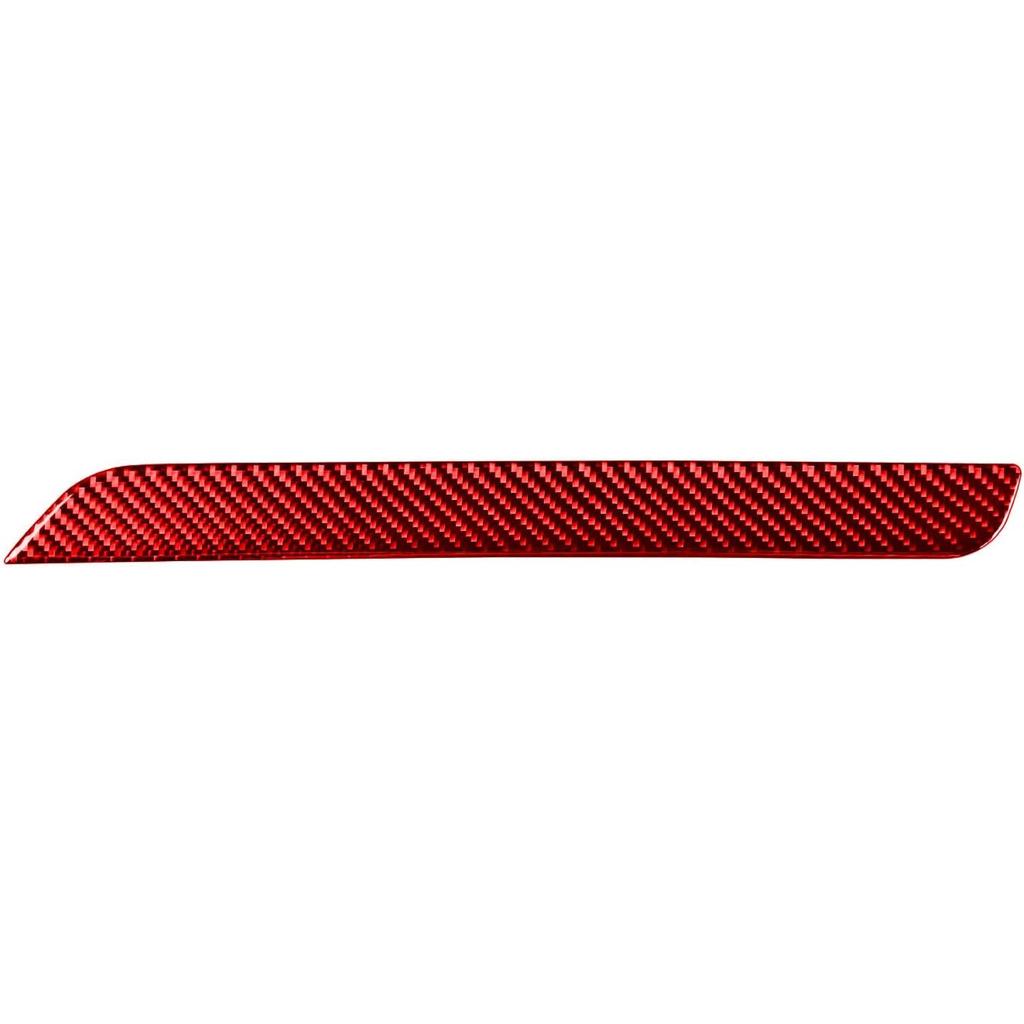 Real Carbon Fiber Car Central Navigation Screen Panel AC Outlet Vent Frame Sticker Compatible with Ford Explorer 2013 2014 2015 2016 2017 2018 2019