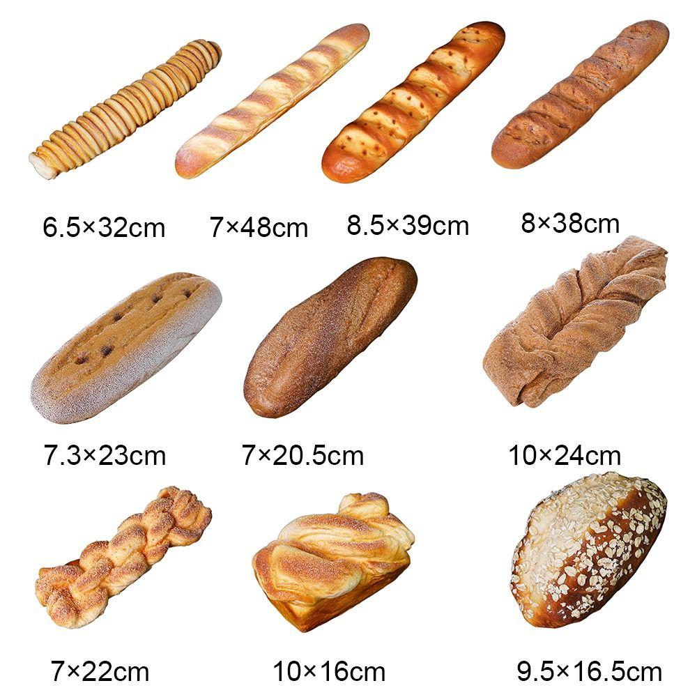 Craft Shopwindow Ornament Photo Props Home Decoration Simulation Food Artificial Bread Kitchen Toy