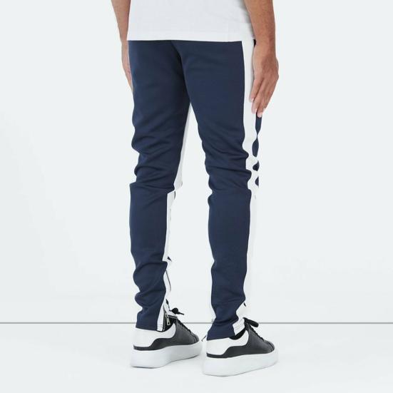 Trousers Contrast Stitching Comfortable Male Clothing Men Skinny All Match Sports Pants for Gyms