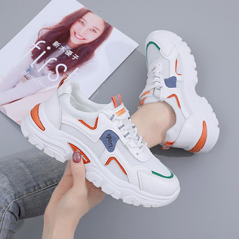 Summer Fashion Sport Running Shoes Hot Sale Popular Student Breathable Comforts Trainers Outdoor Women's Casual Walking Footwear