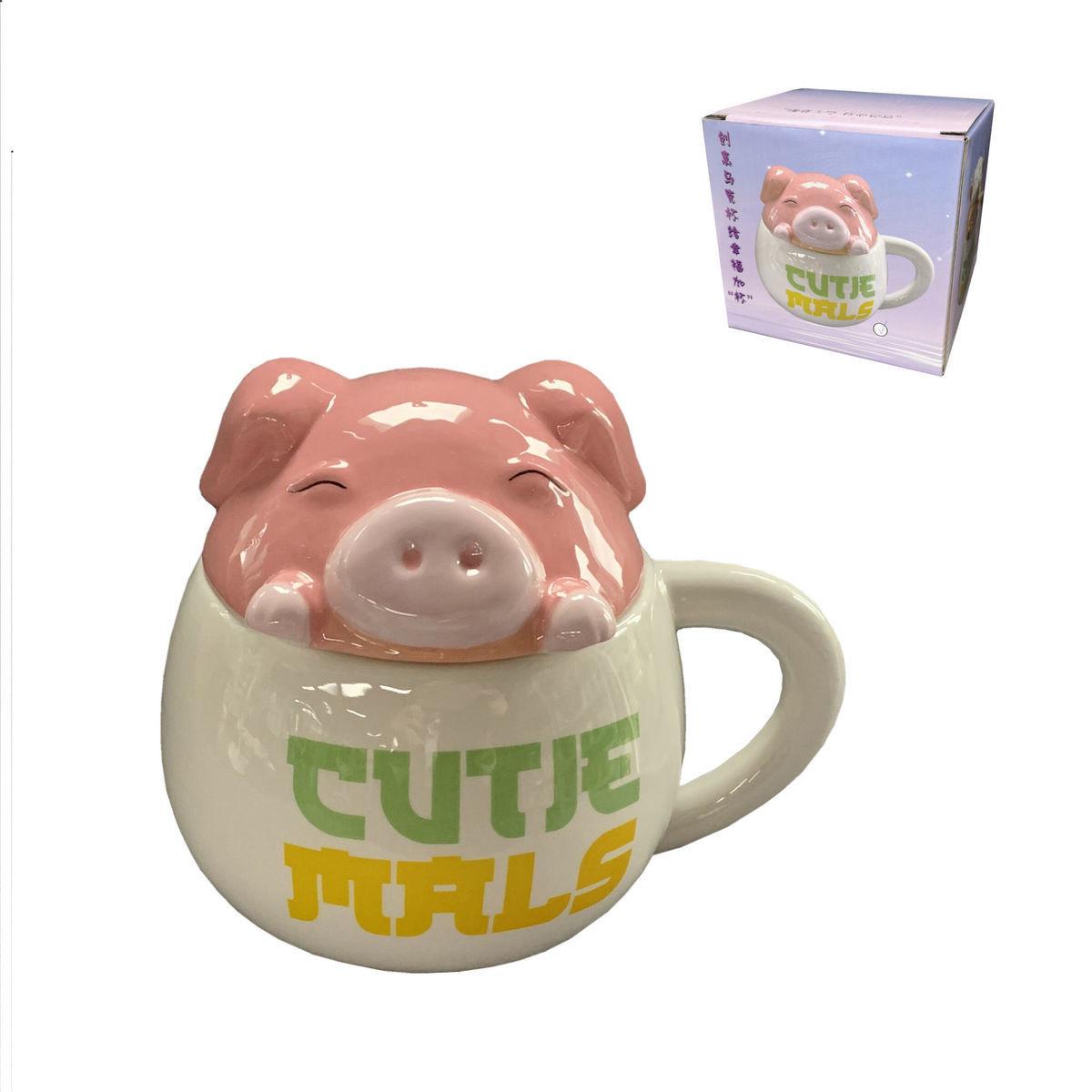 

Керамічна чашка для води з мультфільмом Мила тварина 3D Персоналізована креативна чашка Чашка молока Чашка кави Подарунок