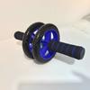 1 PC Abdominal Roller Home Fitness Equipment Abdominal Wheel Manual Double Wheel Abdominal Wheel