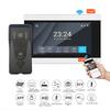 WIFI TUYA 4-Wired 7-Inch Touch Screen 1080P HD IP65 Waterproof PIR Motion Detection Night Vision Smart Intercom Video Door Phone