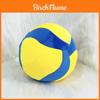 Juguete de voleibol de peluche con suave algodón PP para aficionados al deporte y niños.