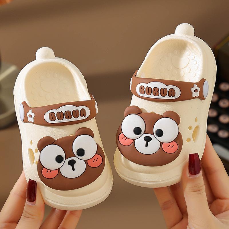 Girls' and Toddlers' Summer Cartoon Slippers – Soft, Non-Slip Indoor Shoes