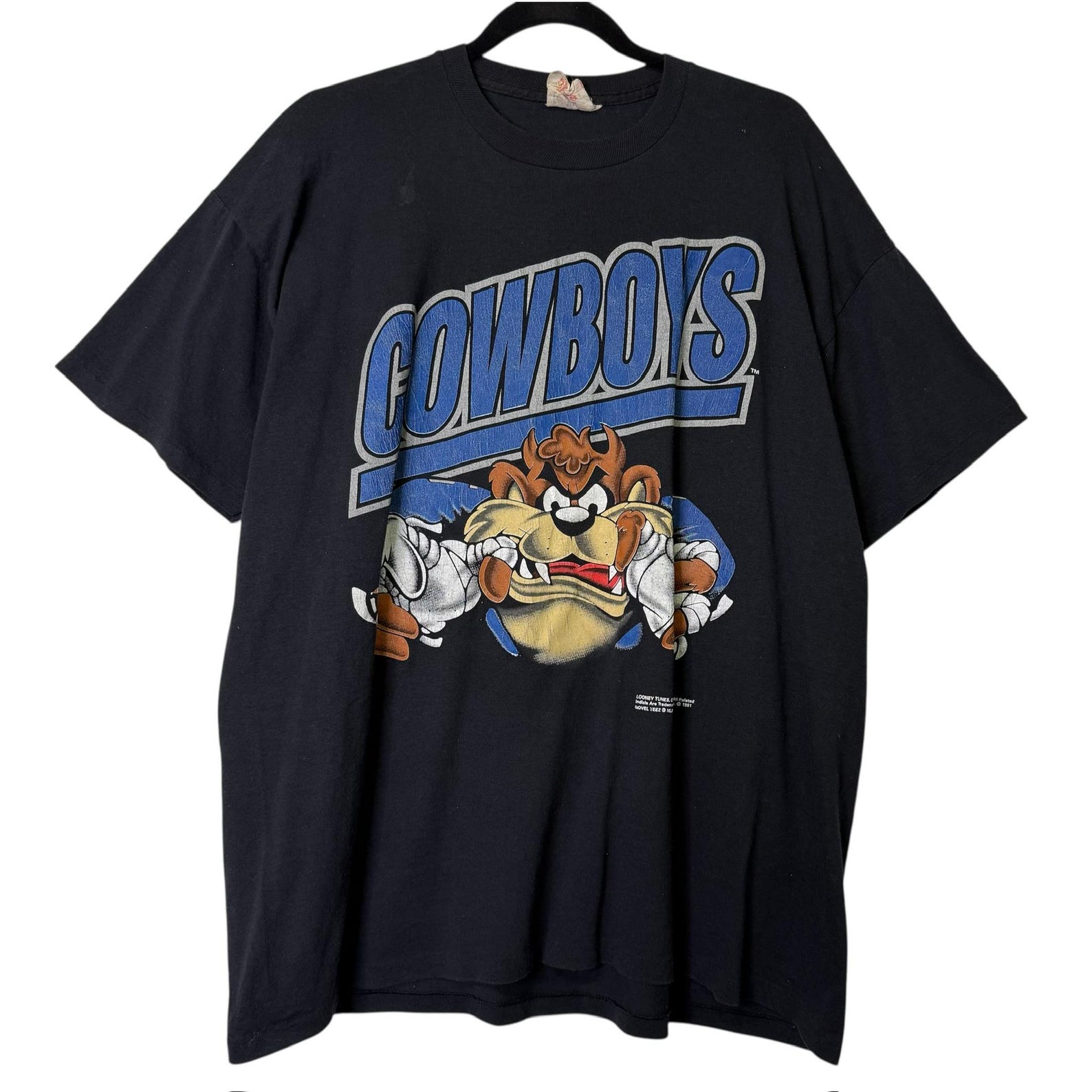 1991 Looney Tunes Dallas Cowboys NFL T shirt Sz XL (B683) 2XL