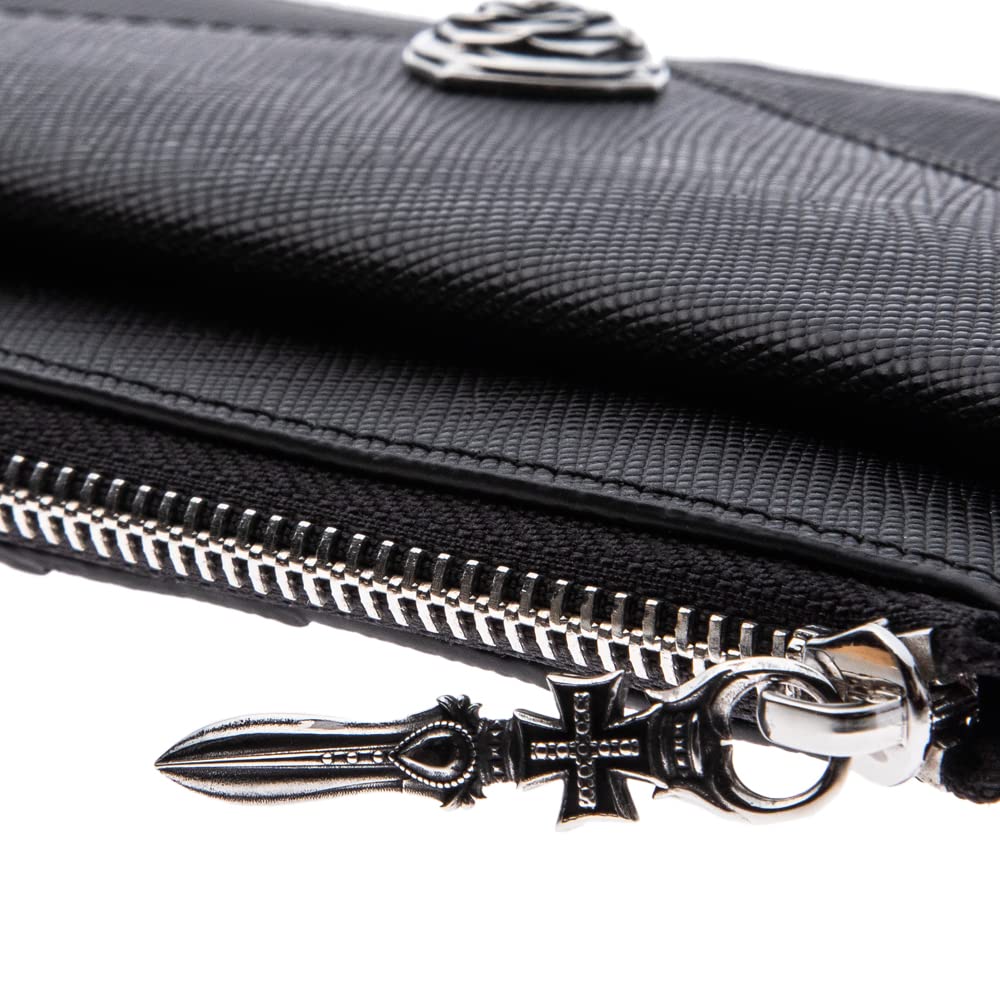 Artemis Classic Fragment Case Wallet Long Genuine Leather ACW0025, Men's Wallet,