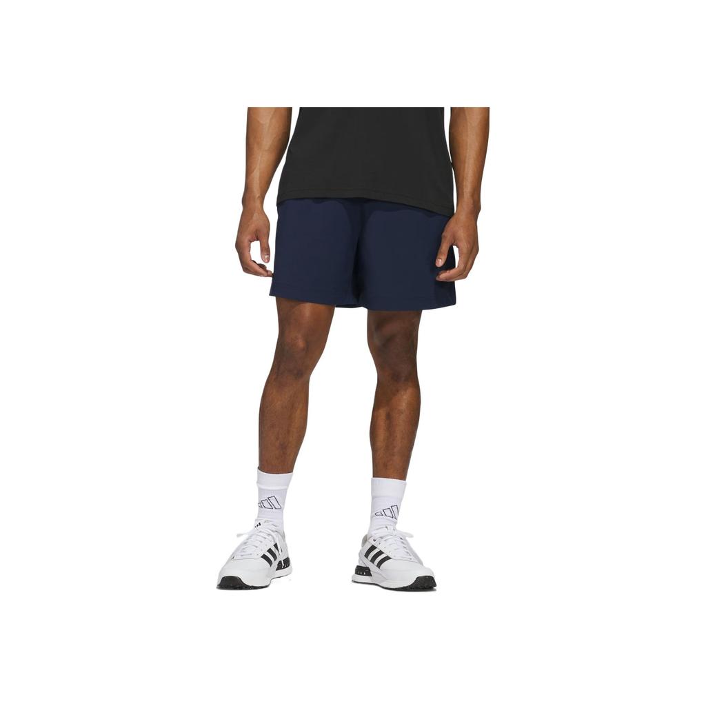 Adidas Beyond Pull-On Golf Shorts Comfortable Fashion Simple Versatile Five-Point Sports Shorts Men Shorts Navy-Blue IM7868