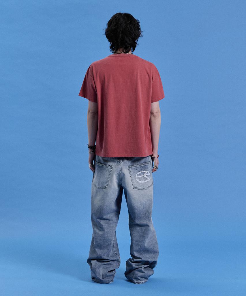 Kaiso Piece T-Shirt Vintage Red