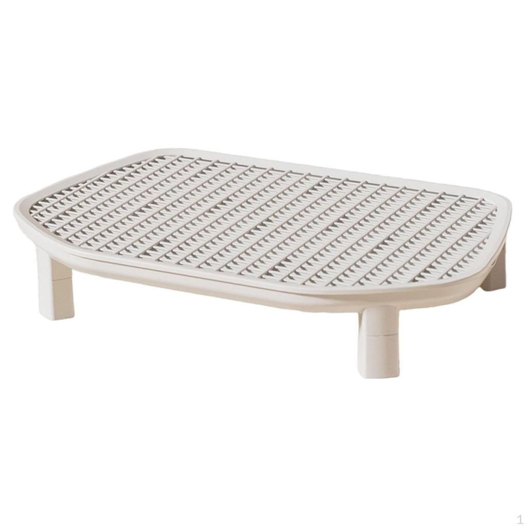 Katzenstreu-Auffangmatte Premium Professionell Leicht zu Reinigen Reduziert das Heraustragen Langlebigkeit