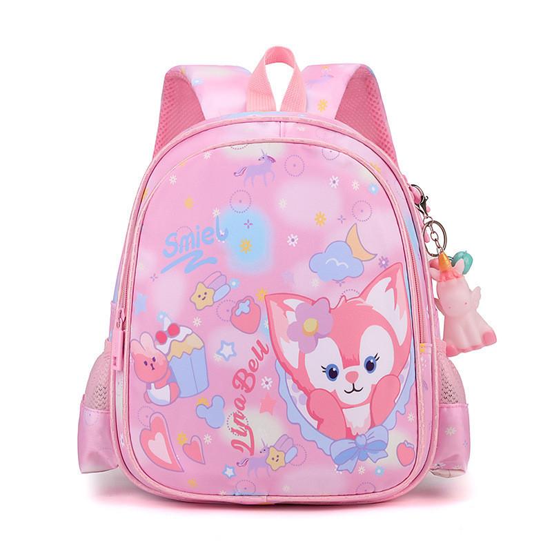 Cute Cartoon Nylon Backpack For Kids Lightweight And Breathable For School