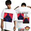The Weeknd Starboy 2026 Pure Cotton Twosided Pattern Unisexs And Unisexs Hiphop Concert Shortsleeved Tshirt