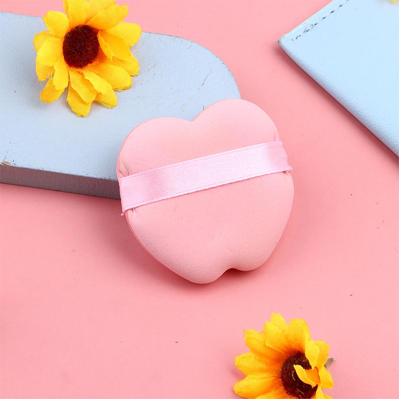 1/4Pcs Strawberry Cookie Puff Professional Air Cushion Puff Concealer Foundation Puffs Wet And Dry Use Puff Makeup Sponge