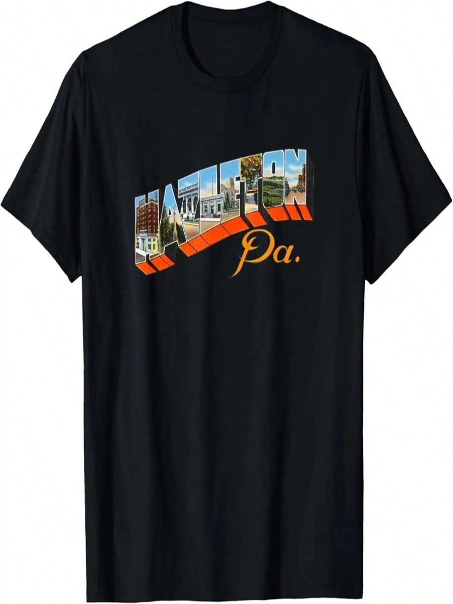 Hazleton Pennsylvania PA Retro Vintage T-Shirt S