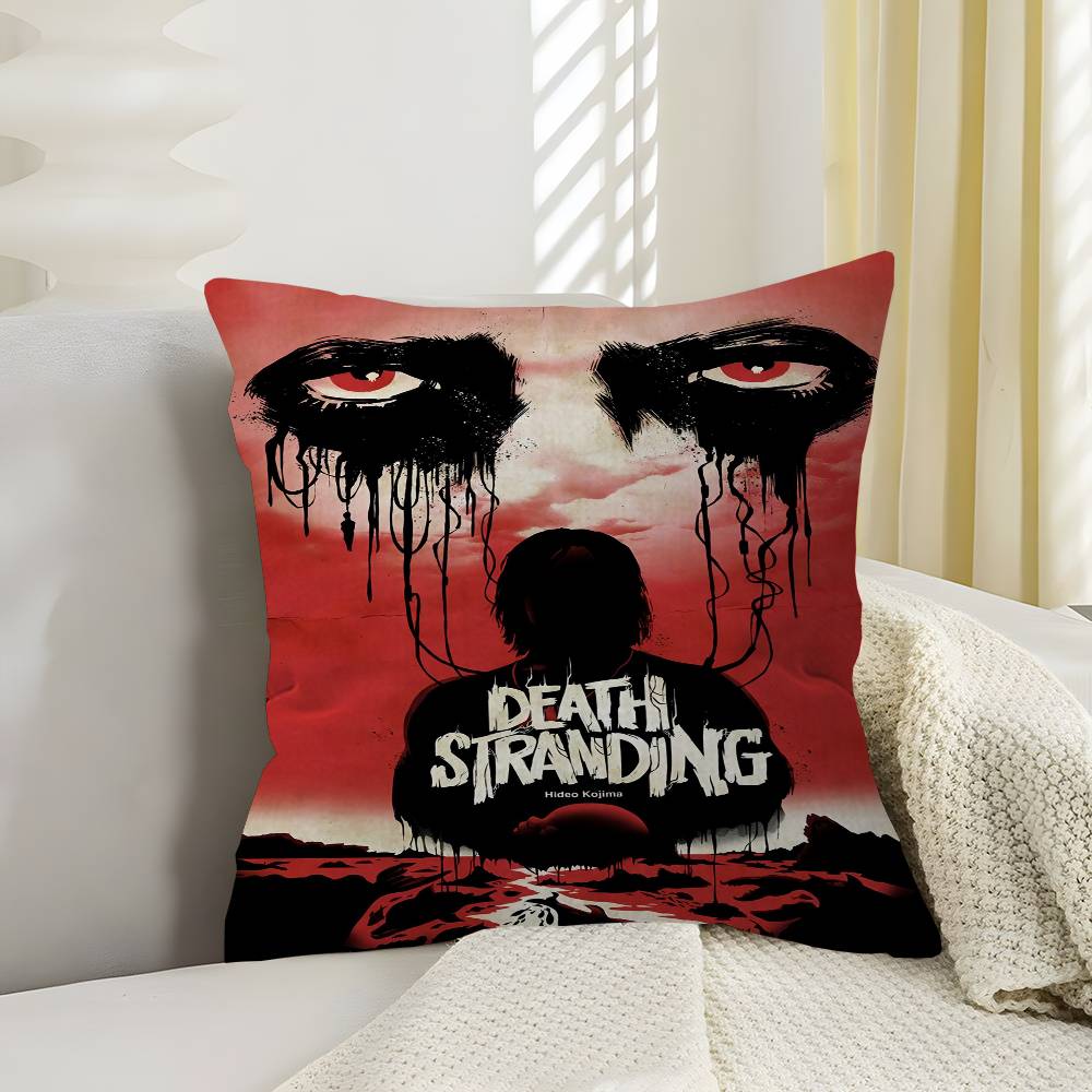 Game TV Death Stranding Personalized picture text home decorative pillows Household Gifts 45x45cm
