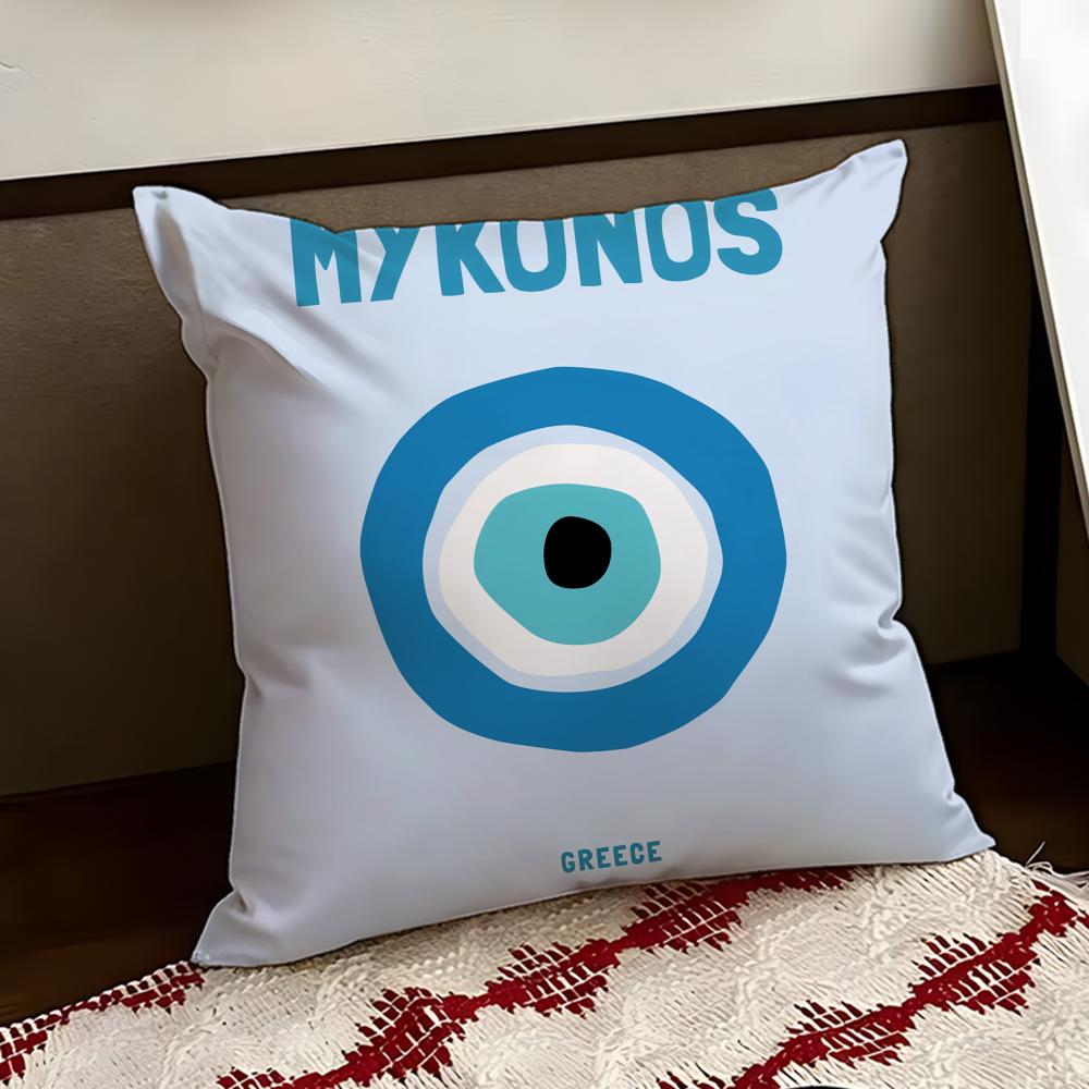 Travel Vacation Series Cushion Cover Reversible Soft Durable Pillow Cover Home Car MultiScene Use for Daily Comfort