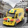Seria Miasto Klocki Ratownicza Ambulans Klocki Model Zabawki Edukacyjne Budowlane dla Dzieci Chłopcy Prezenty dla Dzieci 600+ Szt.