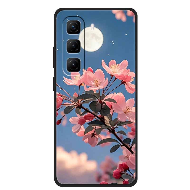 

Для телефону Infinix Hot 50 4G Чохол Рожевий Колір Мармурова Задня Кришка Hot 50pro plus 50 pro+ М який Силіконовий Чохол з ТПУ Популярний Розписаний Чохол -Hot 50 pro plus 4G