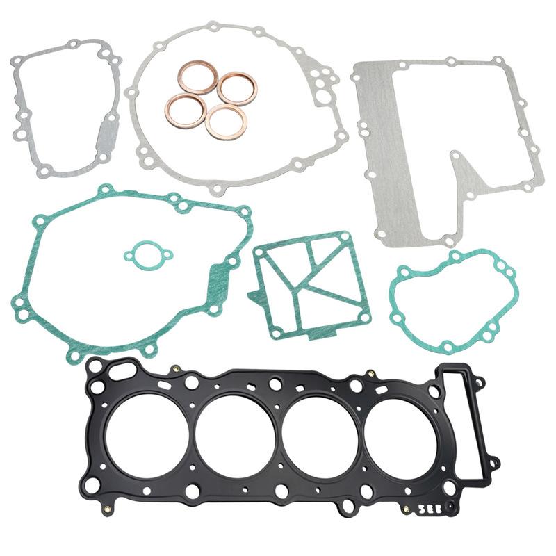 Motorcycle Cylinder Head Oil Pump Engine Crankcase Cover Gasket Kits For Yamaha YZF-R6 YZFR6 1999-2002