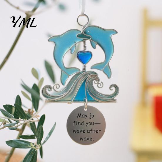 Artistic Window Hanging Ornament Coastal Spirit Ornament, Durable Acrylic Decorative Pendant, Unique Housewarming Gifts for Friends Inspired