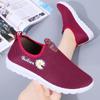 Buty damskie Wiosna i jesień Niskie buty z tkaniny Antypoślizgowe trampki na miękkiej podeszwie