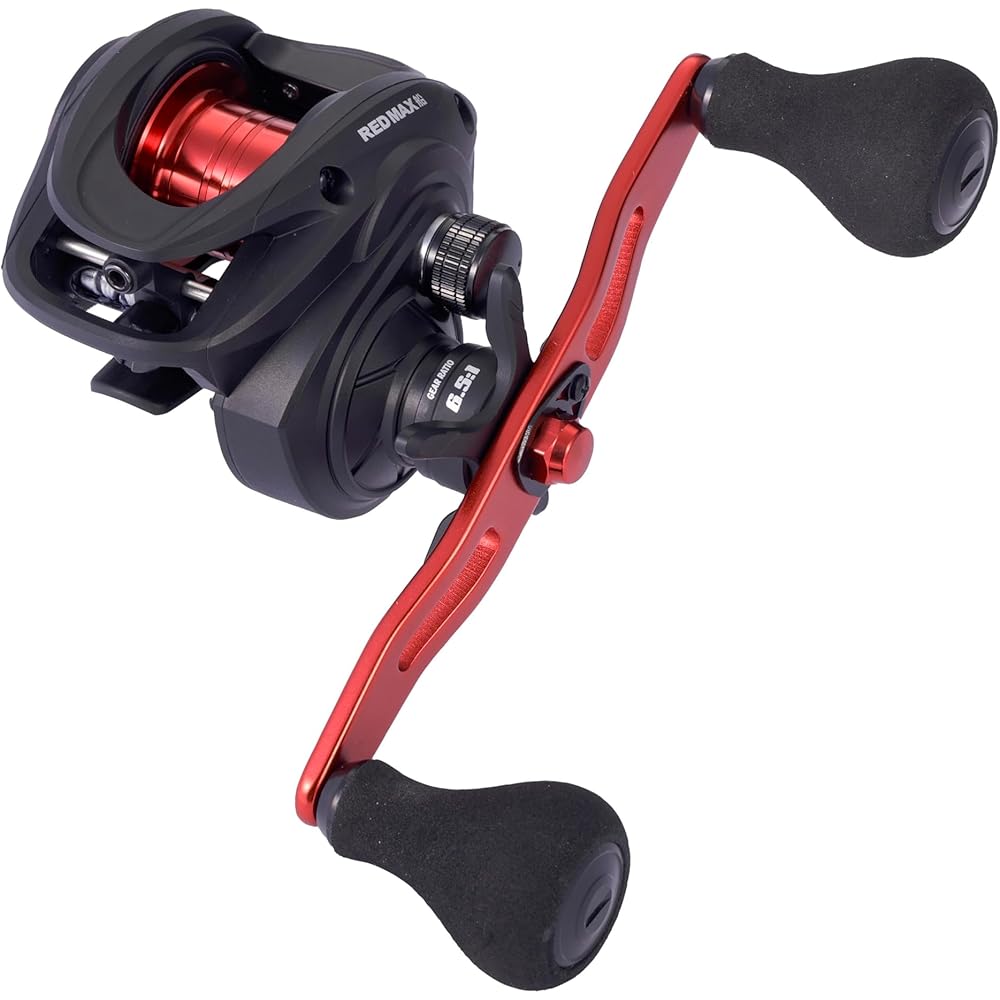 Abu Garcia Red Max Left Handed Baitcasting Reel for Kawai Fish 200g