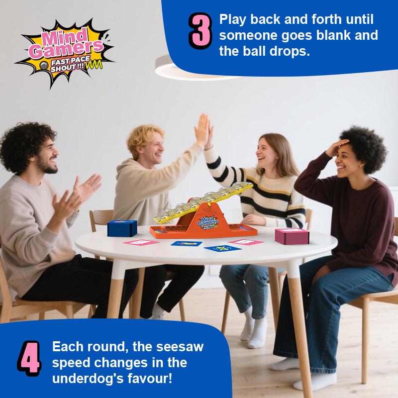 Mind Gamers Wobbly Seesaw Puzzle Game