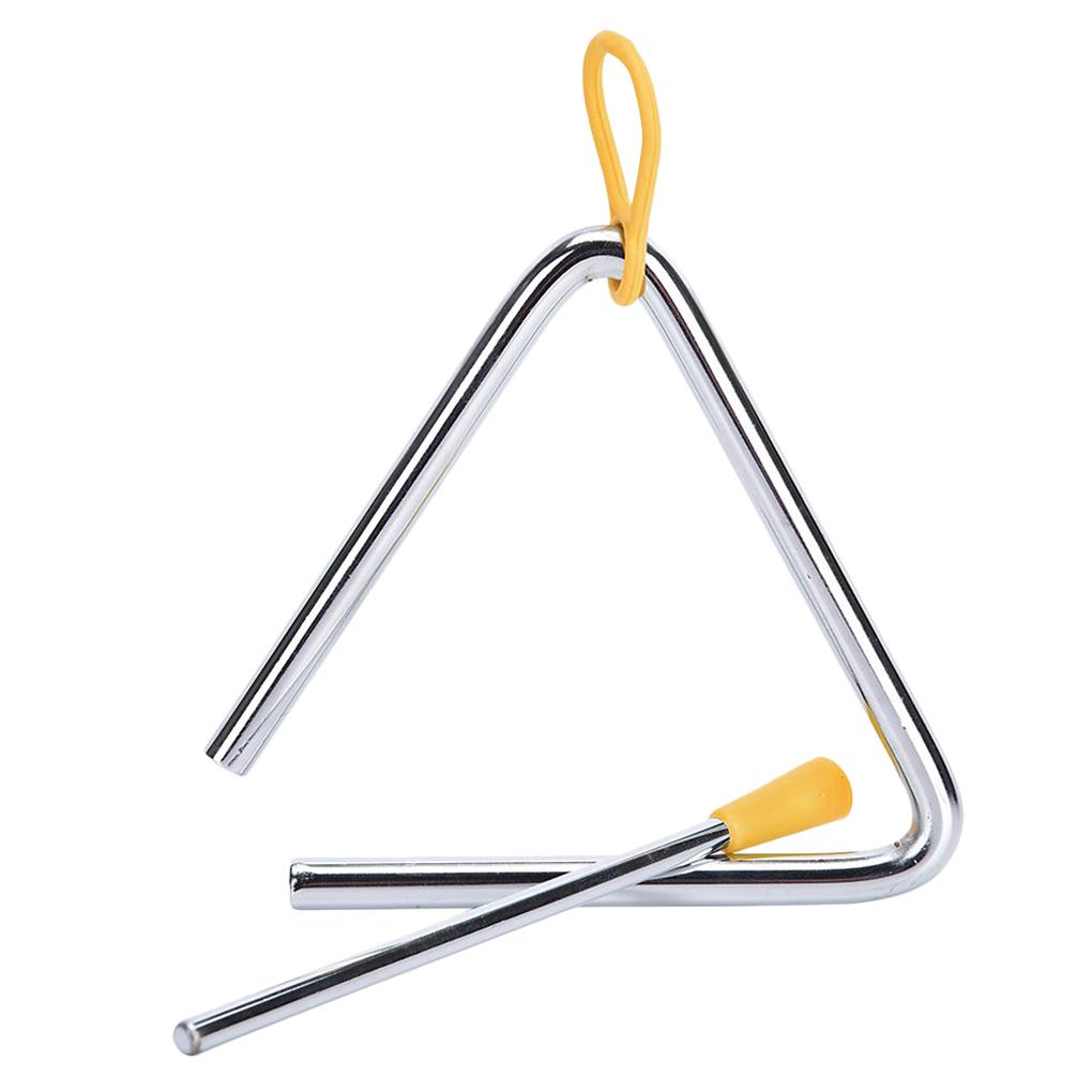 5/6/7/8 Inch Triangle Orff Instrument Band Percussion Musical Triangolo For Kids