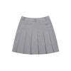 MARTINE GOLF Out Pocket Pleats Skirt_Grey