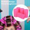 5 Stück Haarwickler Kunststoff Selbsthaftende Haarwickler Friseur Styling Lockenwickler zum Fixieren der Frisur