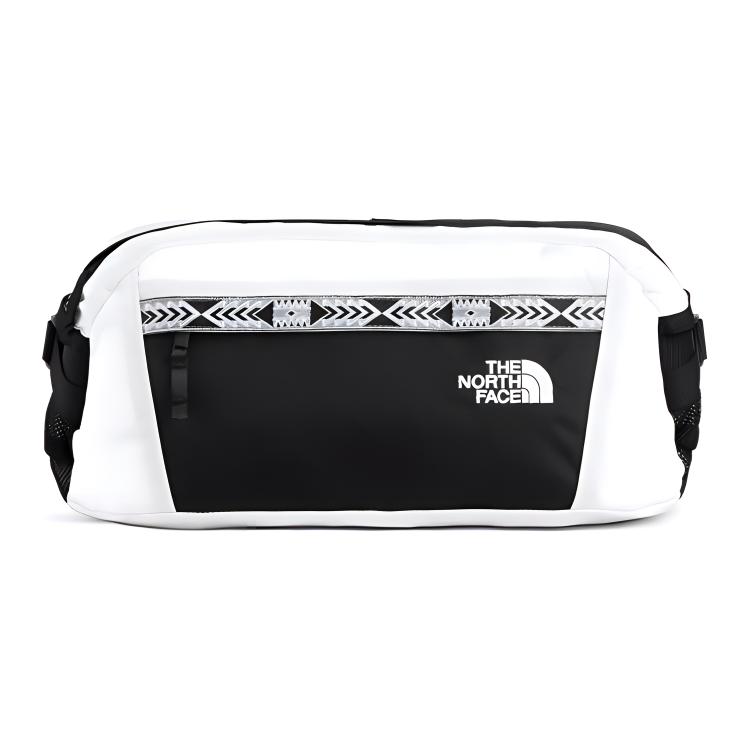 

The North Face 92 Rage Series 11L Zipper Closure Waist Bag Chest Bag Outdoor Bag Unisex bags Black White NF0A3KXC-9QY Black White