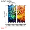 Curtains Tree Life Versatile Polyester Without Electricity Applies Holiday Decorations Curtain Made Of Washable