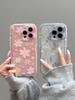 Stylish Tulip Flowers Luminous Soft Silicone Phone Case For iPhone 15 14 13 12 11 Pro Max 14 Plus Shockproof Bumper Back Cover