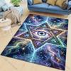 Mystical eye with geometric Pattern Rug Carpets for Bedroom Living Room Sofa Mat Creative Door Mat Cloakroom Home Decor