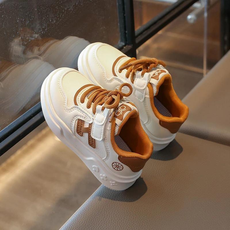 Children Casual Shoes for Girls Boys Fashion Korean Style 2025 Spring Autumn New Soft Bottom Anti-slippery Versatile Baby Shoes