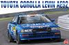 Racing Series Toyota Corolla Levin AE92 1989 24-Stunden-Rennen von Spa Plastikmodellbausatz mit Maskierungsbogen PN24016MSK Platz/NUNU 1/24