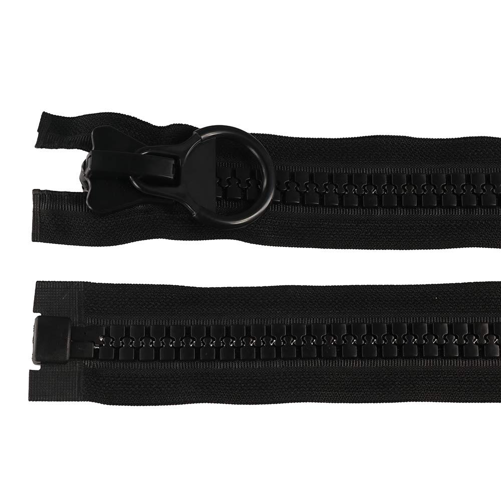 Double-sided for Tent DIY with Pull Ring Slider Head Pull Ring Zip Cloth Accessories Zippers