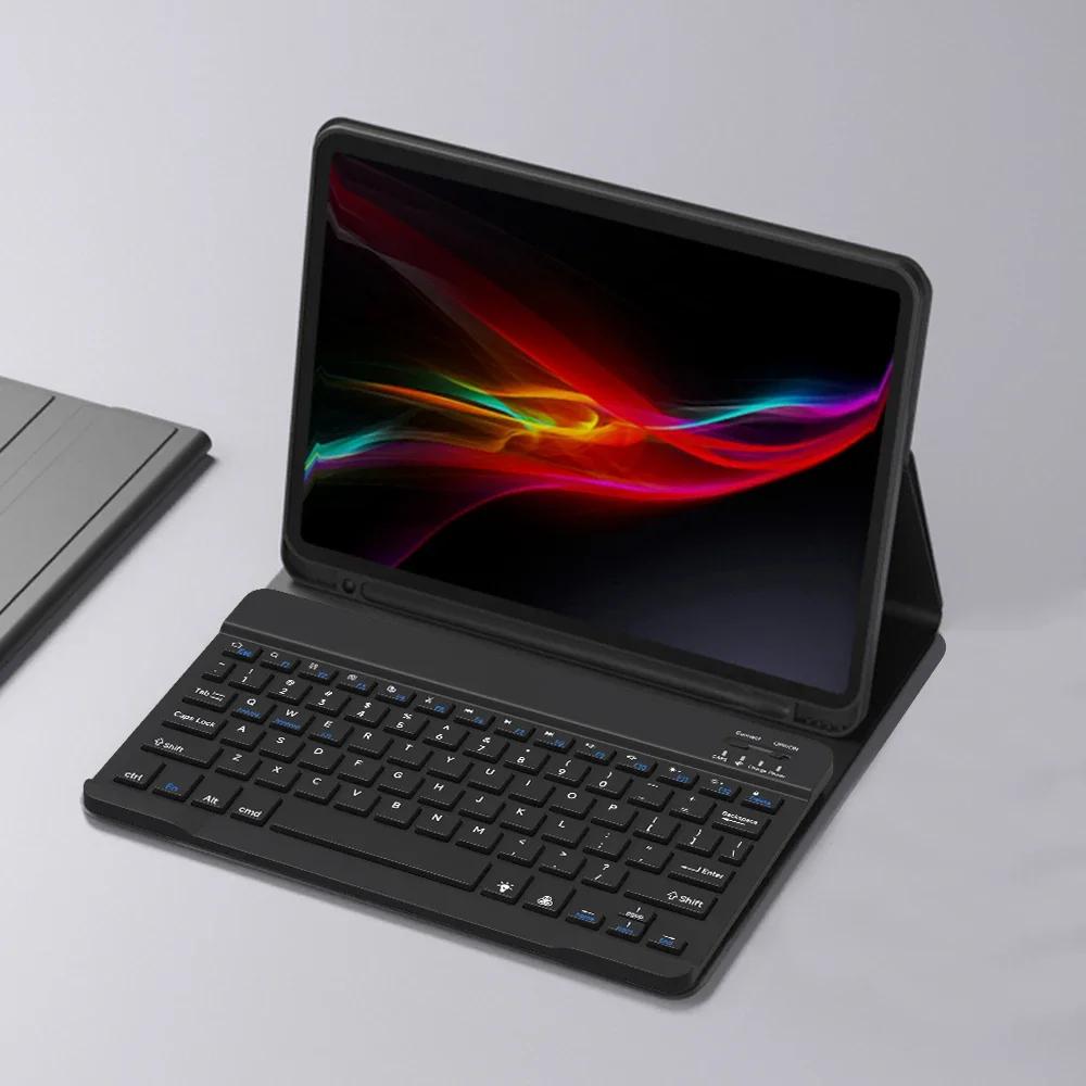 For iPad Air 11 Inch Case with Bluetooth Keyboard Cover for New iPad Air 11 Magic Keyboard Covers Funda