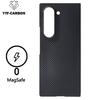 YTF dla Samsung Galaxy Z Fold 7 Etui z włókna węglowego aramidowego Pokrowiec Kevlar Ultra-cienki Fold6 Lekkie Etui ochronne Etui W26