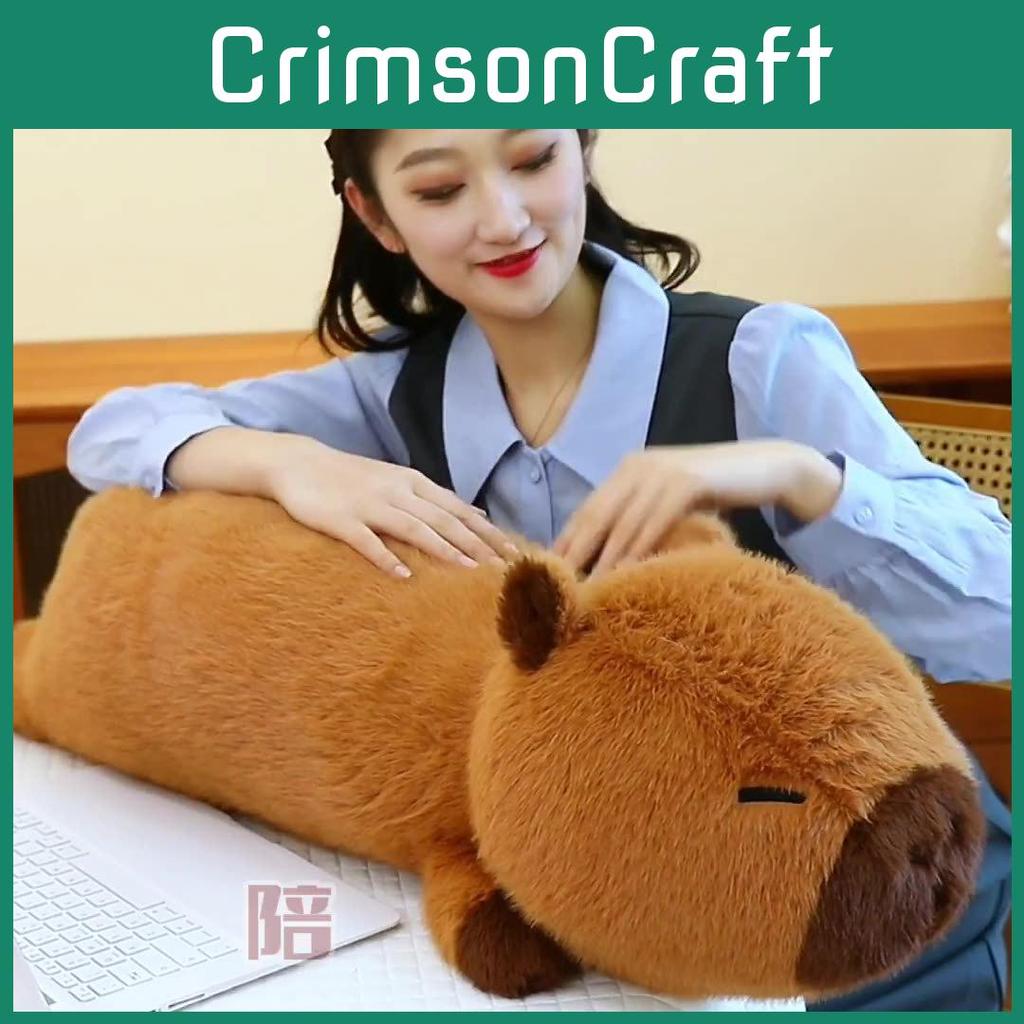 Capybara Plush Toy Pillow Cartoon Animal Stuffed Doll Bedroom Gift Decoration