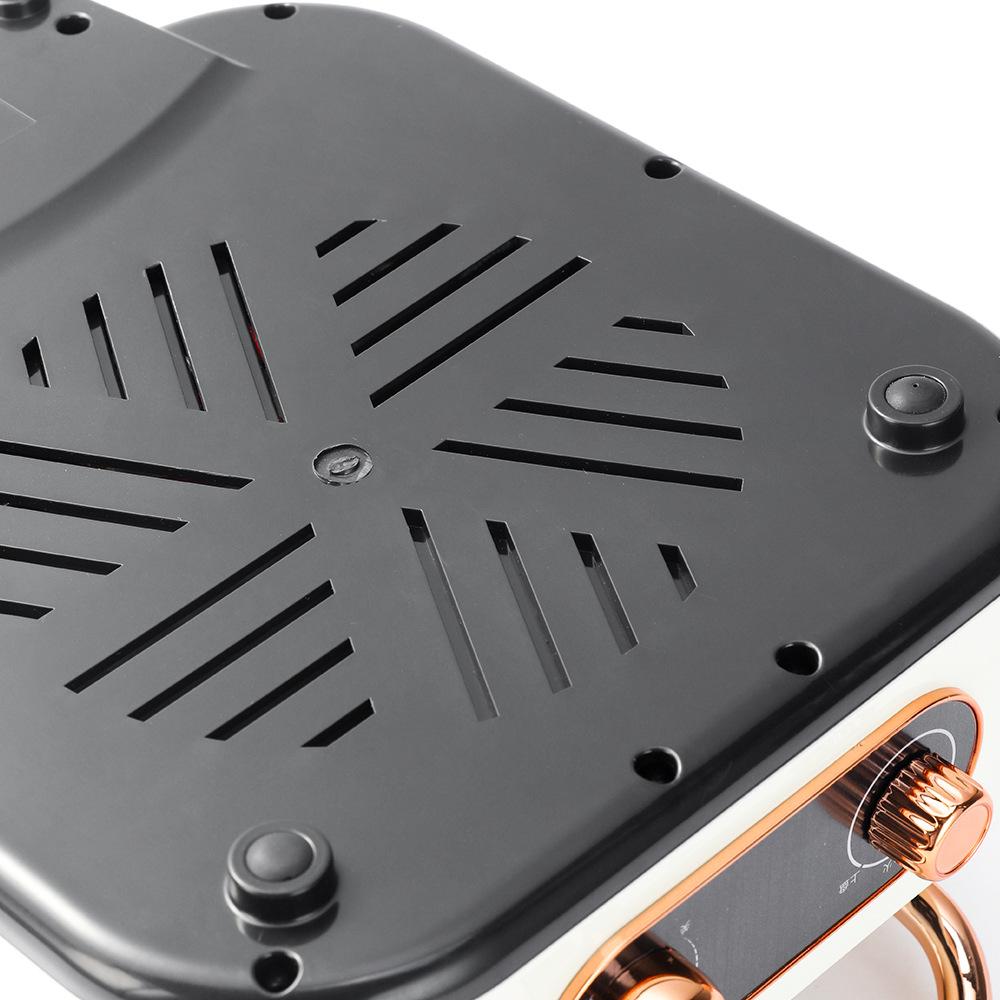 Panela elétrica multifuncional, panela elétrica para grelhar, churrasqueira elétrica doméstica e panela tudo-em-um shabu-shabu, frigideira e assadeira