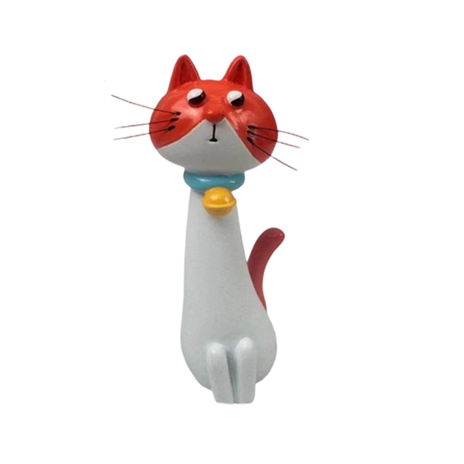 

Handcrafted Cat Shaped Vase Ceramic Decorative Flower Holder for Dried Floral Arrangements and Home Desk Ornament Gifts