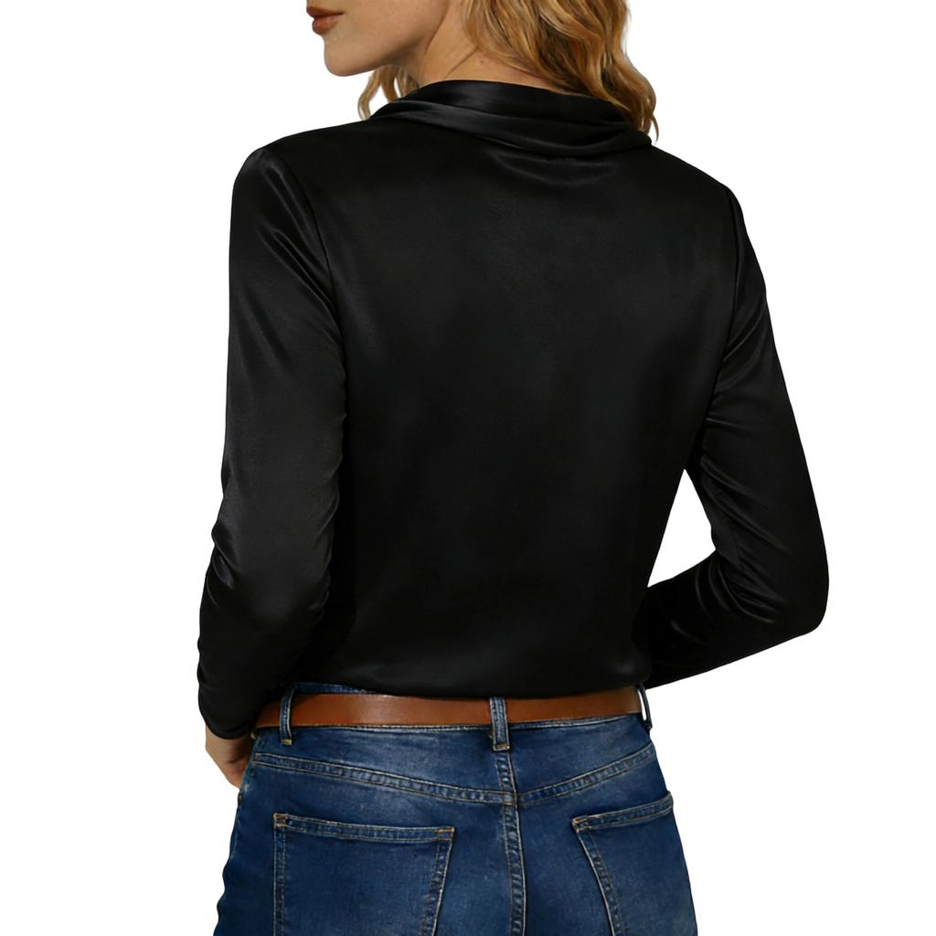 Tops For Women Long Sleeve R-Neck Casual T-Shirts